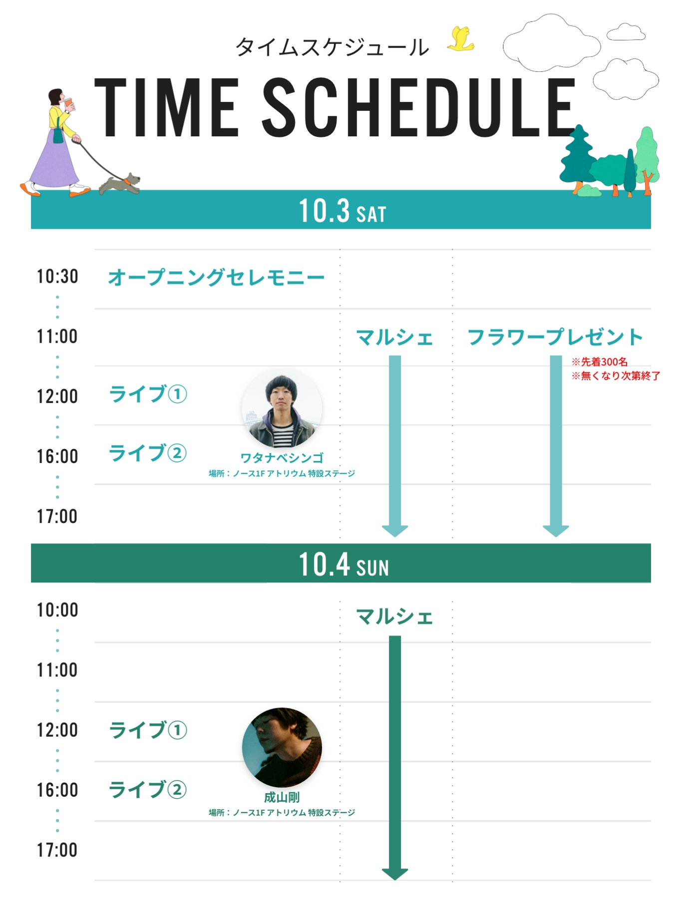 タイムスケジュール